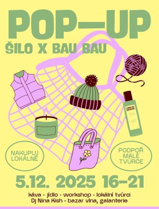 Máme tu první ze série Pop-upů zaměřených na prezentaci a prodej výrobků od lokálních tvůrců! 👌 Přijďte si užít mikulášské...