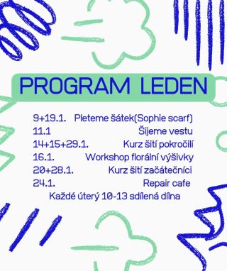 Máme tu program na leden! Budeme rádi, když k nám za chladných zimních odpolední zavítáte a spestříte si tak své všední...